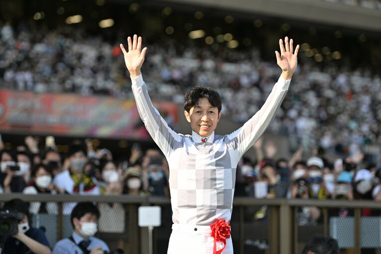 ドウデュースが制した2022年の日本ダービー　©Keiji Ishikawa