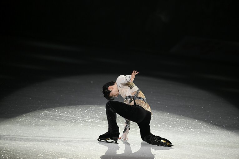 アイスショー「プロローグ」で演じた『ロミオ＋ジュリエット』　©Asami Enomoto