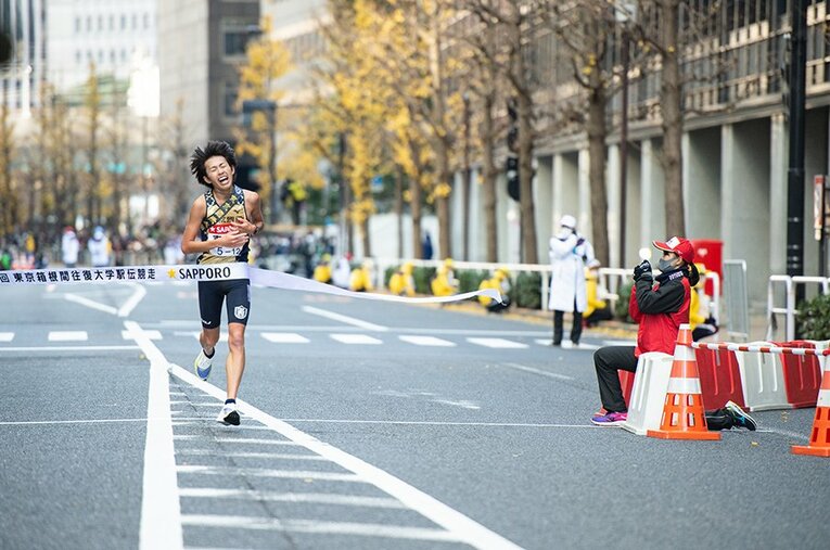 東国大・杉崎翼 ／ photograph by Nanae Suzuki