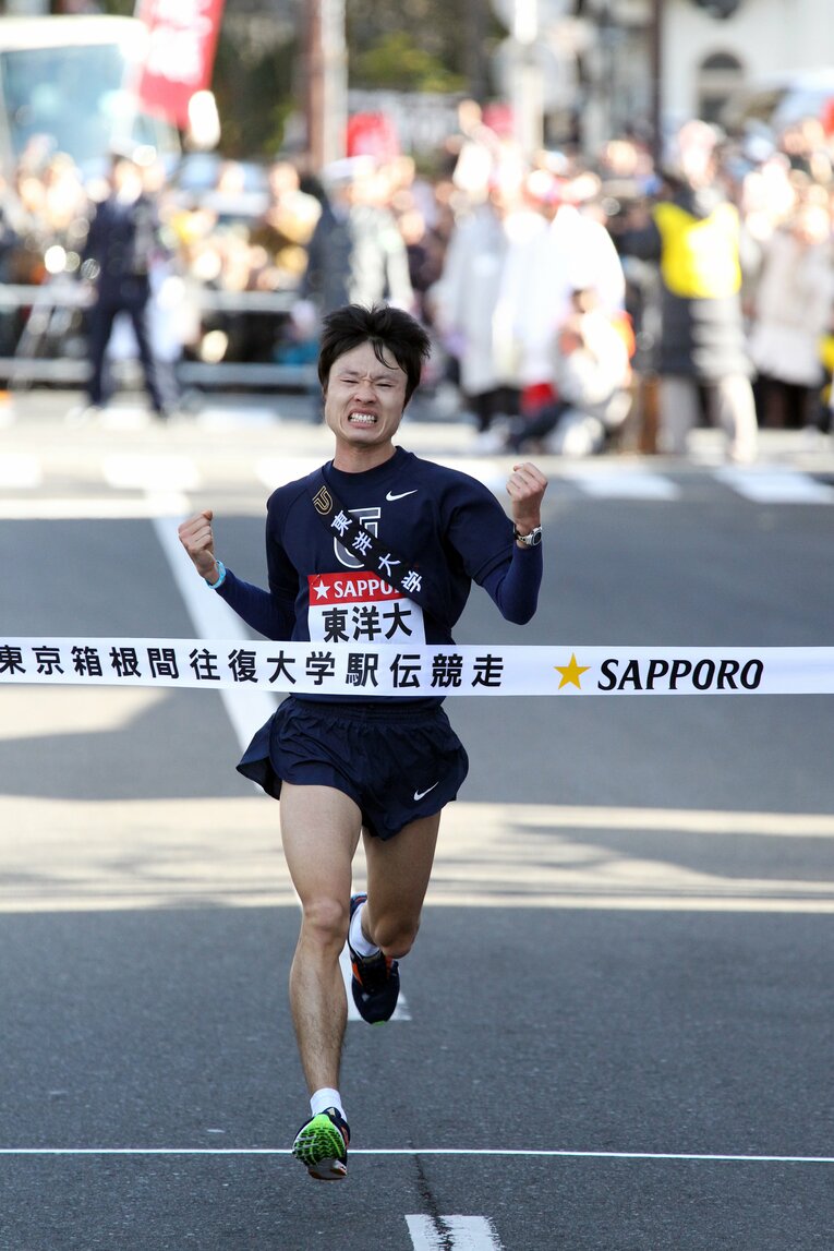 1位は柏原竜二（東洋大）　©BUNGEISHUNJU