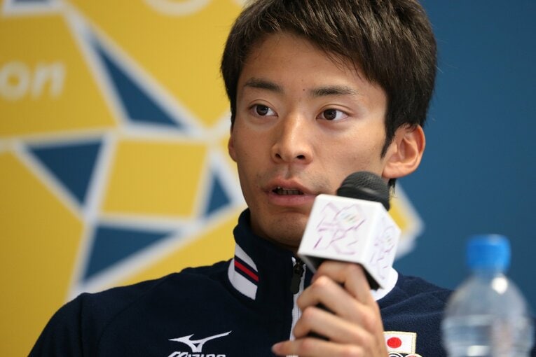 2012年ロンドン五輪 事前記者会見　©︎Takashi Shimizu