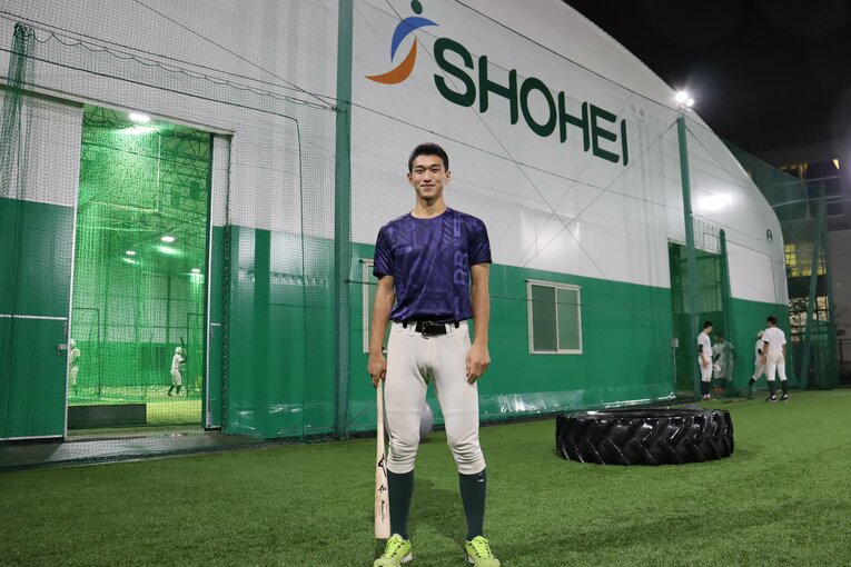 2021年の楽天ドラ1・吉野創士（ドラフト指名直後）　©Genki Taguchi