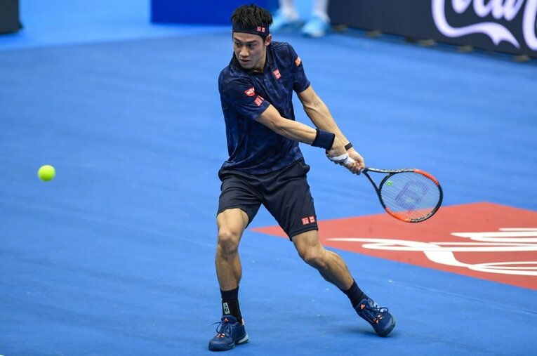 2016年の錦織圭　©Takuya Sugiyama