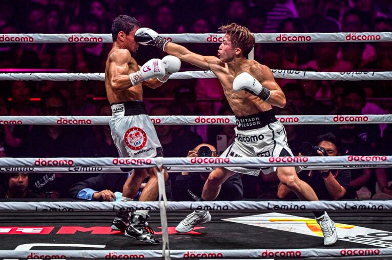 井上尚弥vs.ムロジョン・アフマダリエフ。9月14日、IGアリーナ　©Takuya Sugiyama