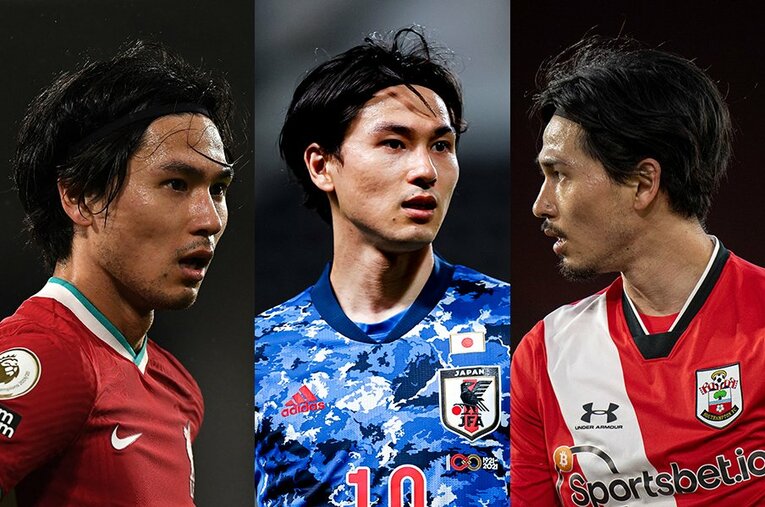 リバプールかサウサンプトンか。日本代表にも招集されている南野拓実の去就にも注目したい ／ photograph by Getty Images（L/R）/JMPA(C)