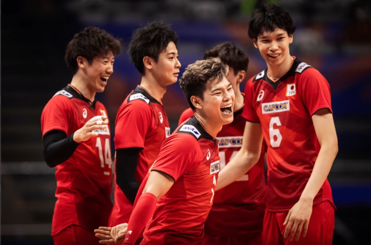 ネーションズリーグ・中国戦　©︎FIVB