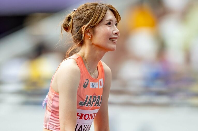 今季終盤には専門外の100mでも好記録をマークした女子ハードルの中島ひとみ。スプリンターには珍しい細身のフィジカルでも躍進できたワケは…？ ／ photograph by Kiichi Matsumoto