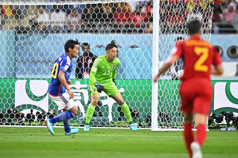 スペイン戦　©Takuya Kaneko／JMPA