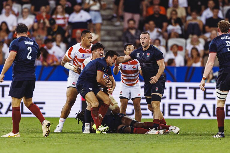 姫野和樹（2023年ラグビーW杯イングランド戦）©︎Kiichi Matsumoto