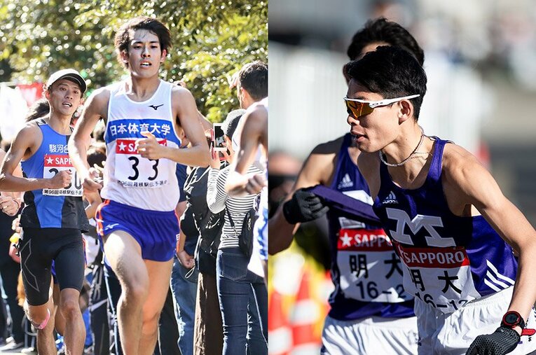 変化した強さを見せる日本体育大学。明治大学の大黒柱は復活なるか。(1) ／ photograph by Shigeki Yamamoto / Yuki Suenaga