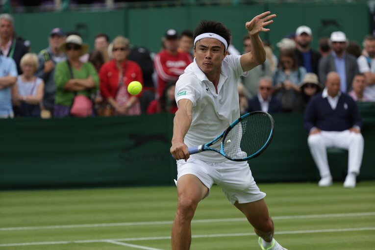 ウィンブルドンでは1回戦敗退となったダニエル太郎　©Hiromasa Mano