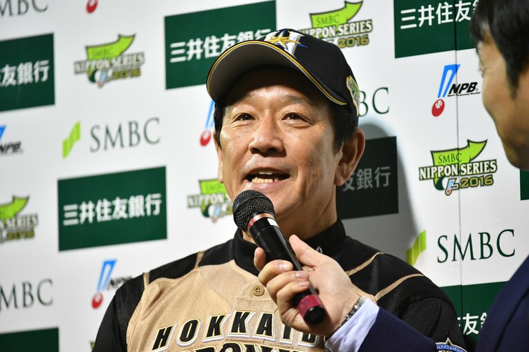 栗山英樹（2016年10年ぶりの日本一）　©︎Hideki Sugiyama