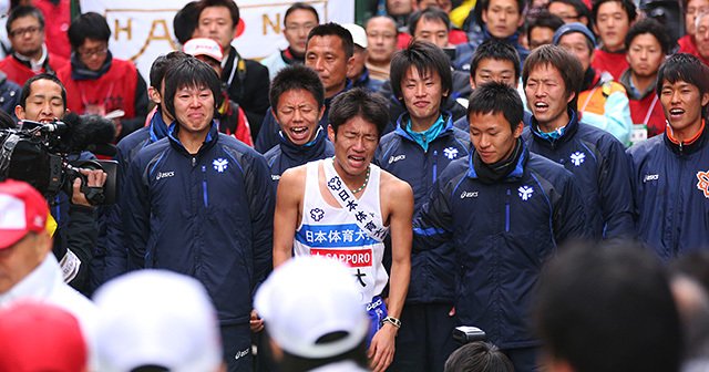 平成25年第89回大会優勝] 日本体育大学 「胸に刻まれた1年前の屈辱
