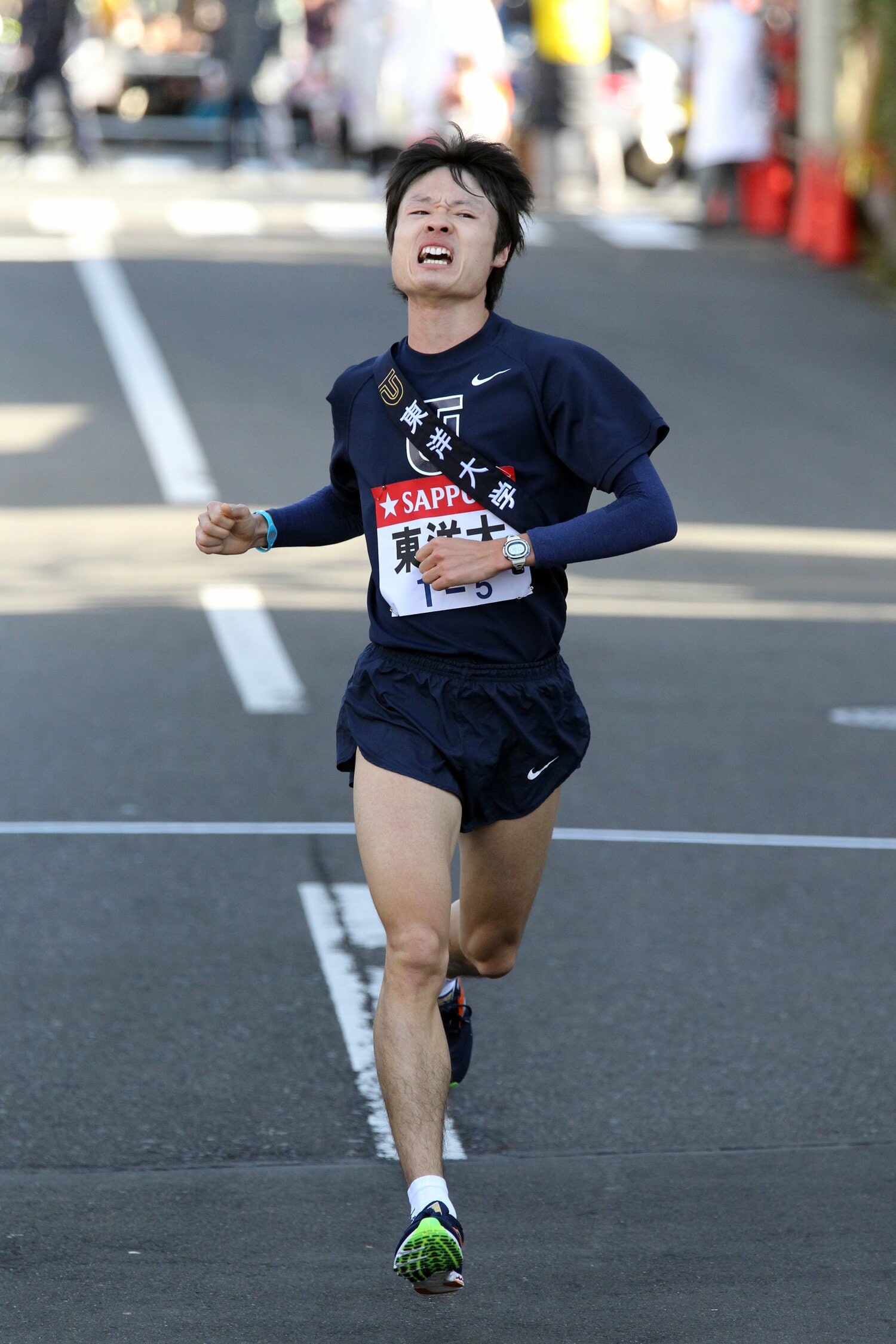 「2代目・山の神」こと東洋大の柏原竜二　©Shigeki Yamamoto