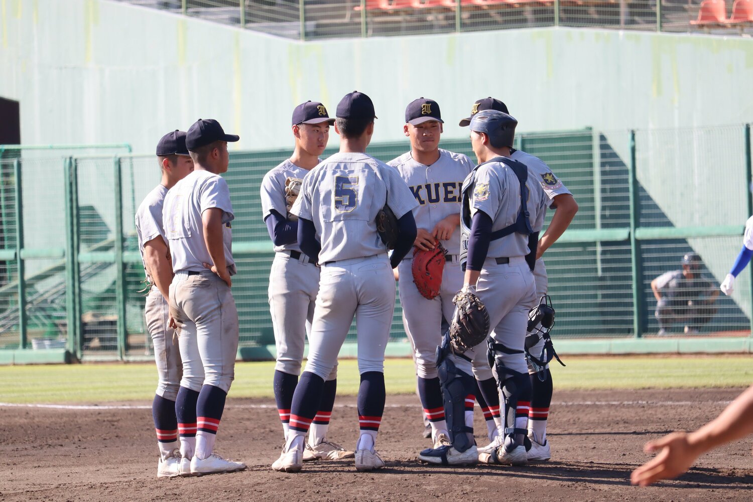 秋の東北大会ではピンチでもあえてベンチから指示を出さないなど試行錯誤。その先には壮大な目標も？　©Genki Taguchi