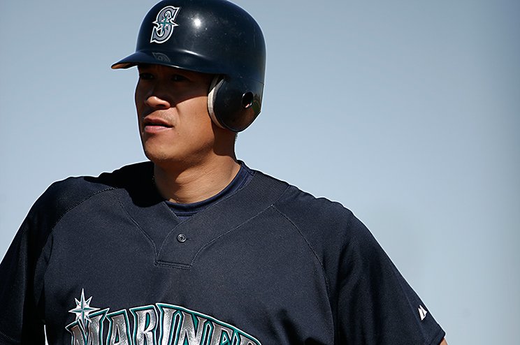 マリナーズ時代の城島(c)TakuyaSugiyama