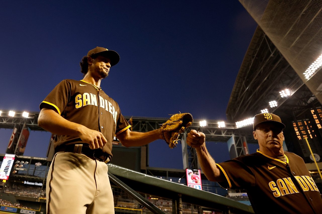 開幕戦では圧巻の投球を見せたダルビッシュ　©Getty Images