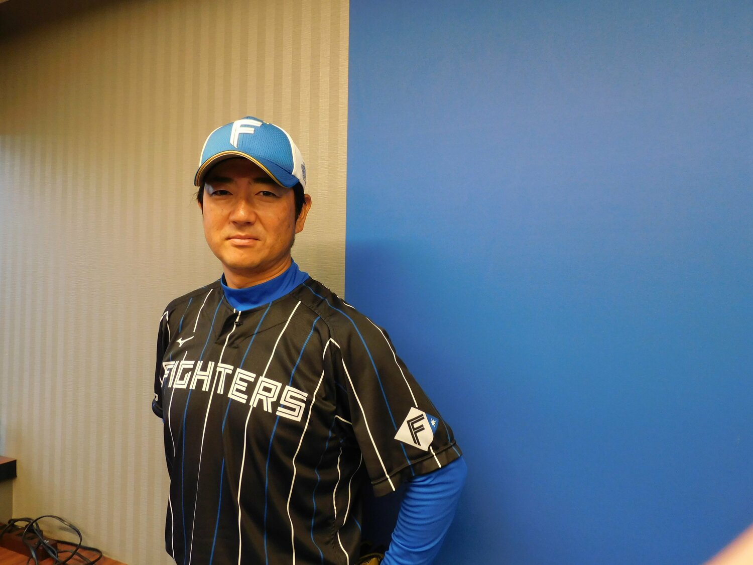 田宮の担当スカウトだった岩舘学・二軍内野守備走塁コーチ　©︎Haruka Sato