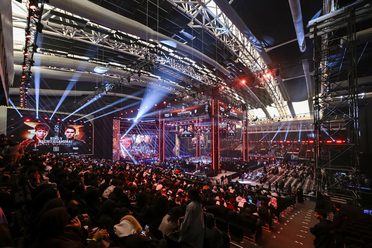 『ナイト・オブ・ザ・サムライ』の会場となったモハメド・アブド・アリーナ　©Hiroaki Finito Yamaguchi