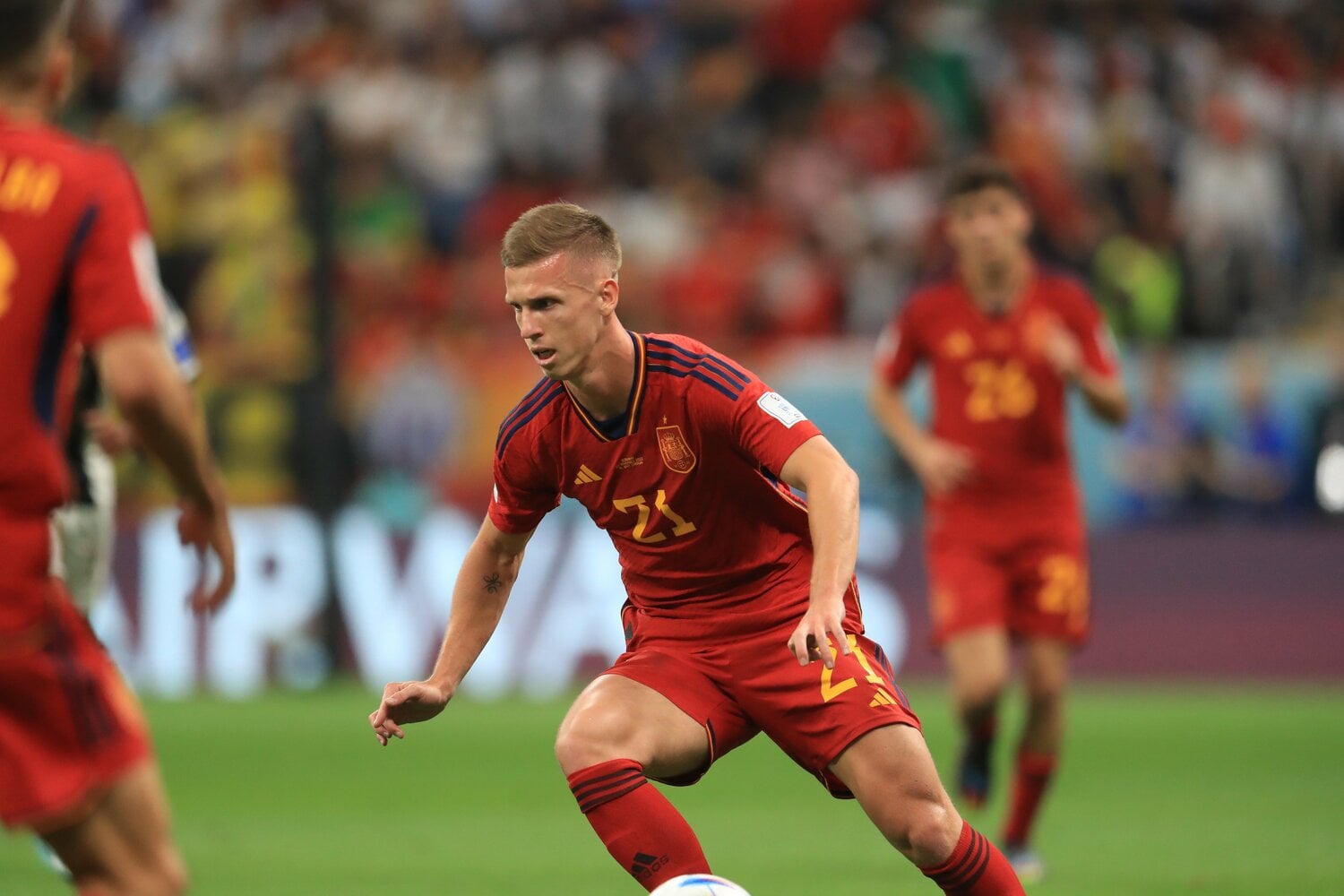 クロアチアのディナモ・ザグレブで成長を重ね、スペイン代表まで上り詰めたダニ・オルモ　©Kazuo Fukuchi/JMPA