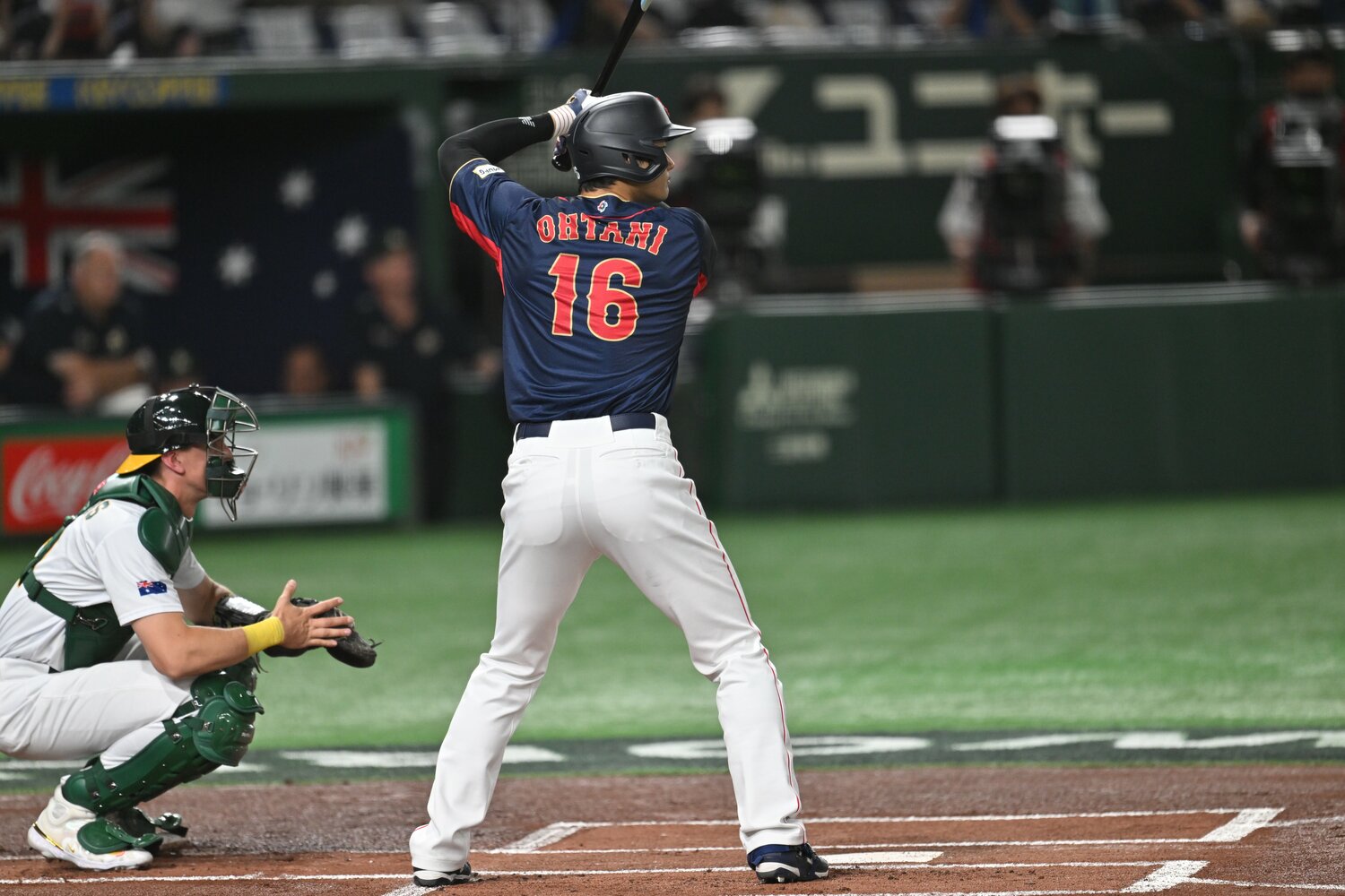 オーストラリア戦でいきなり飛び出したWBC第1号ホームラン（1枚目／全3枚）　©Naoya Sanuki