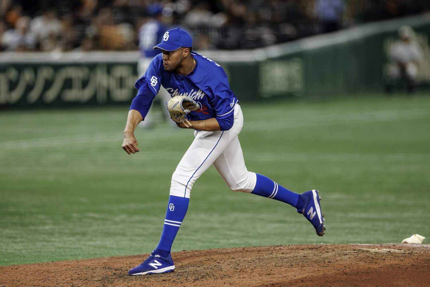 ライデル・マルティネスの圧倒的な安定感は巨人リリーフ陣にとってプラスになるだろう　©Kiichi Matsumoto