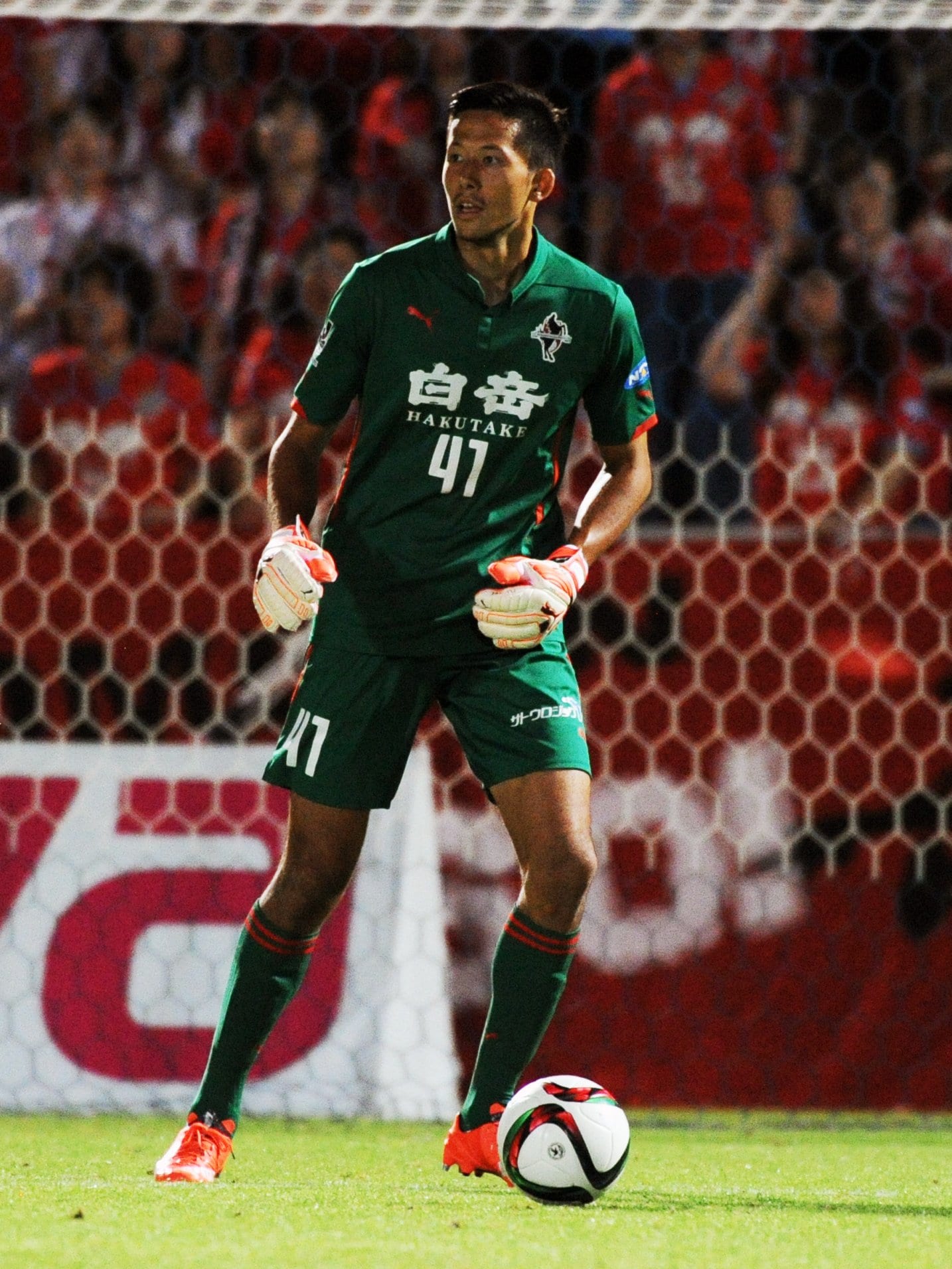 熊本時代のシュミット　©Masashi Hara/Getty Images