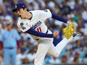 グラスノー興奮「ロウキ、信じられない」LA紙が知る佐々木朗希“リリーフ覚醒”舞台裏「9月8日、ホテルの一室で」「シャイな青年が…さらけ出した」