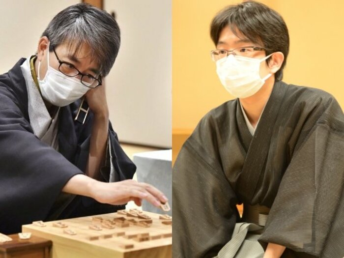 羽生善治九段&豊島将之竜王が“お色直し”棋士のマスク事情って? 竜王戦第3局、タイトル経験者も注目<Number Web> photograph by Kyodo News/日本将棋連盟