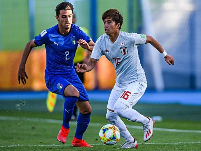 U-20W杯は序章を終え、決戦へ。存在感増すMF山田康太「ギア上げる」。＜Number Web＞ photograph by VI Images/AFLO
