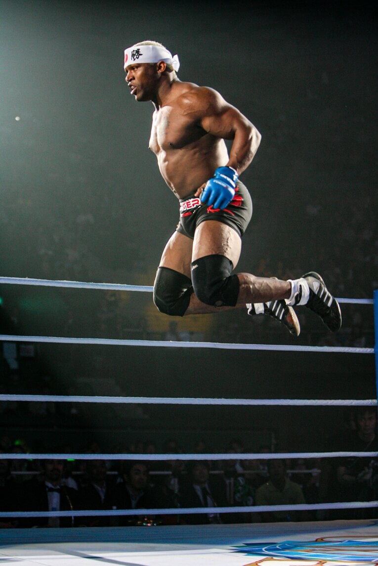 驚異的な跳躍力を誇ったランデルマンのパフォーマンス（2枚目／全7枚）©Susumu Nagao