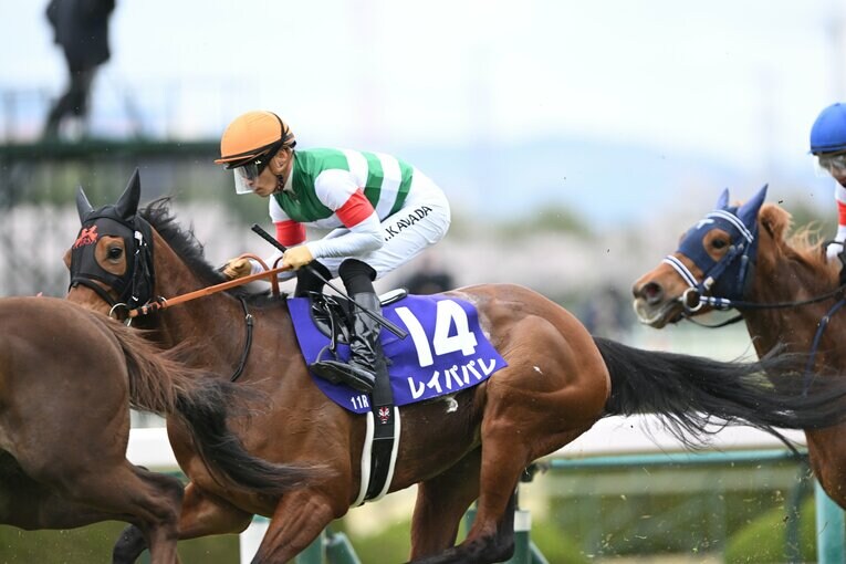 前走大阪杯（GI）では3着となったレイパパレ　©Keiji Ishikawa