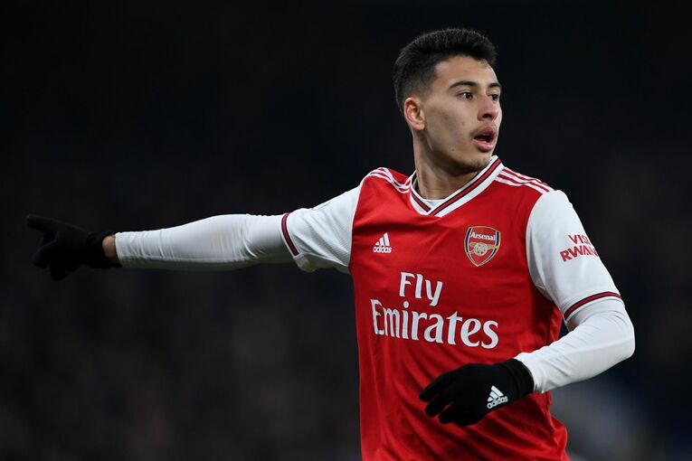 マルティネッリ（現在19歳）もエメリが出場機会を与えたひとり ／ photograph by Getty Images