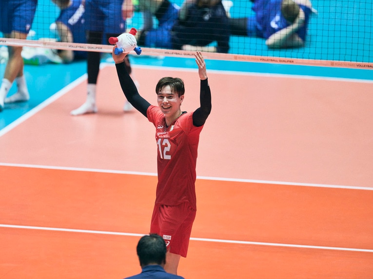 高橋藍　©︎Yuki Suenaga