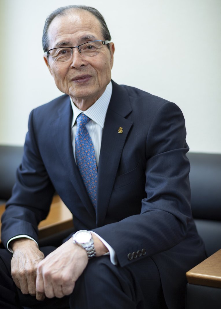 斉藤和巳がドラフト指名を受けた1995年からホークスの監督を務めた王貞治　 ©BUNGEISHUNJU