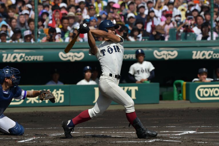 2018年甲子園、決勝（金足農vs大阪桐蔭）©BUNGEISHUNJU