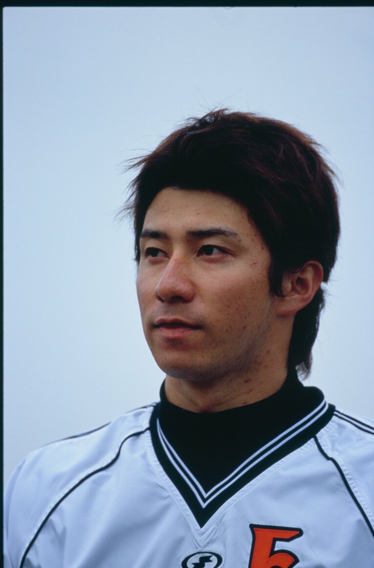 ダイエー時代の馬原　©BUNGEISHUNJU
