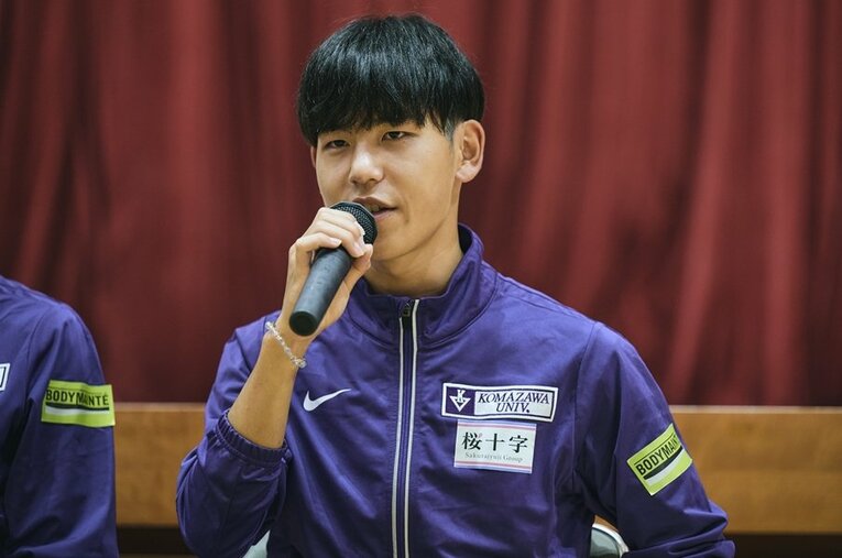 他校であればエースと言える活躍を見せる山川拓馬。前回の箱根駅伝5区を走ってからの日々を振り返った（取材は12月上旬に行いました） ／ photograph by Yuki Suenaga