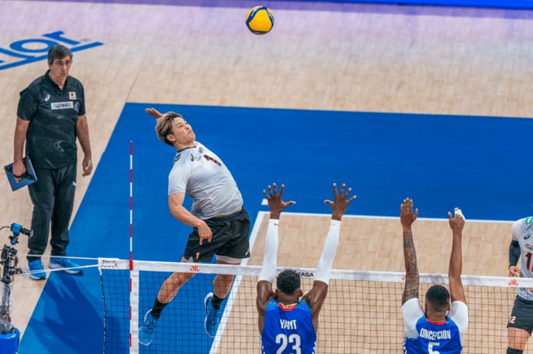 2023年ネーションズリーグ（フランス大会）©︎FIVB