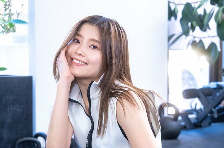 宅トレなどの動画を配信し、人気ユーチューバーの加藤ひなたさん　©Takuya Sugiyama