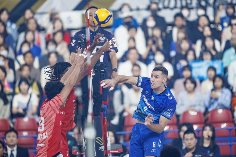 トーマス・ジェスキー（大阪ブルテオン）　©︎Kiichi Matsumoto