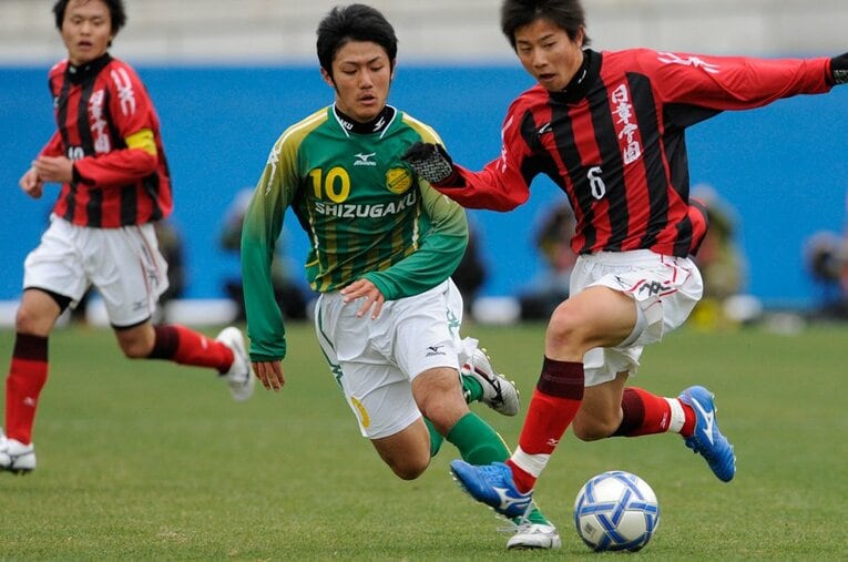 大島僚太／静岡学園 ／ photograph by Kyodo News