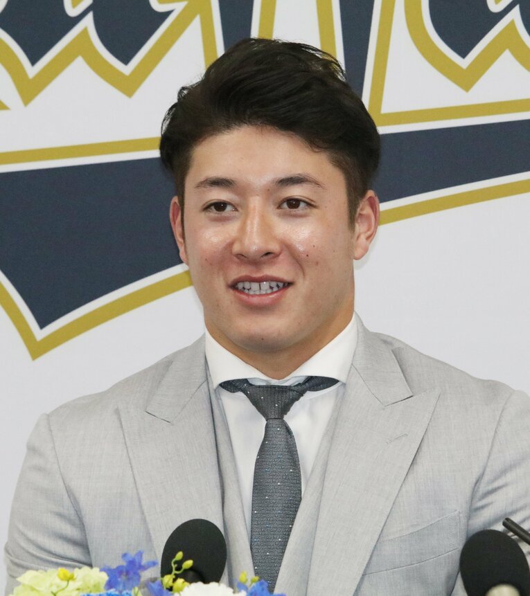 オリックスに入団した吉田輝星にマック鈴木氏は期待している　©JIJI PRESS