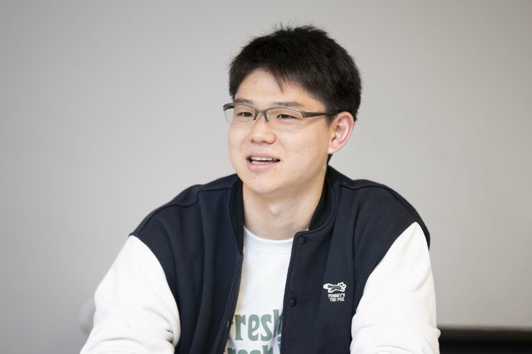 昨季の主将を務めた持田。100m平泳ぎと200m平泳ぎの2種目で日本インカレに出場している　©Keiji Ishikawa