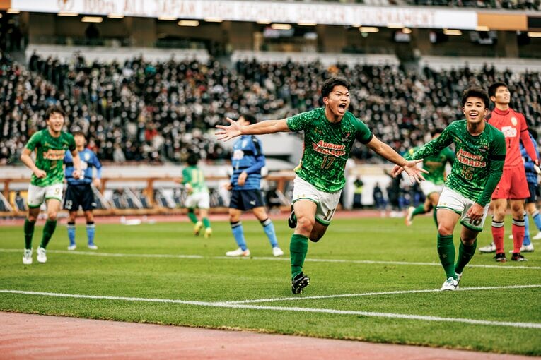 青森山田FW渡邊星来（3年）©︎Kiichi Matsumoto