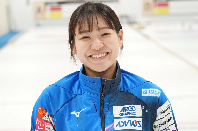 4度目の五輪出場を目指すロコ・ソラーレの吉田知那美（34歳）がカーリングへの思いと将来の展望を明かした ／ photograph by Soichiro Takeda