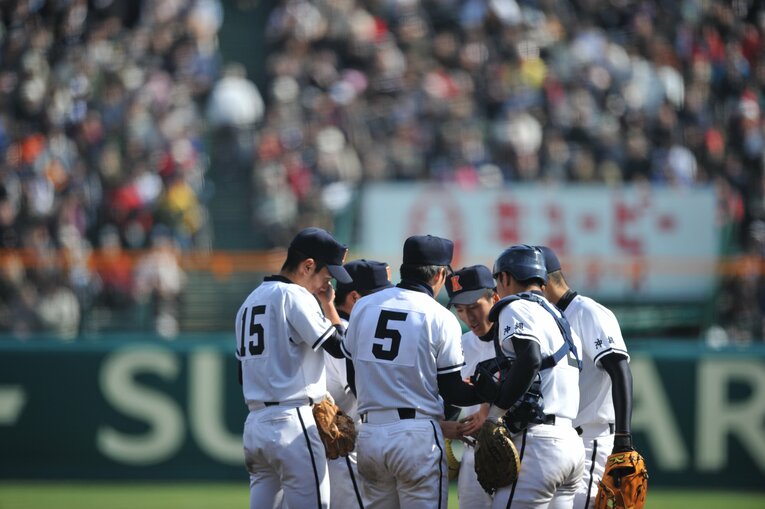 大フィーバーを巻き起こした興南高校　©︎Hideki Sugiyama