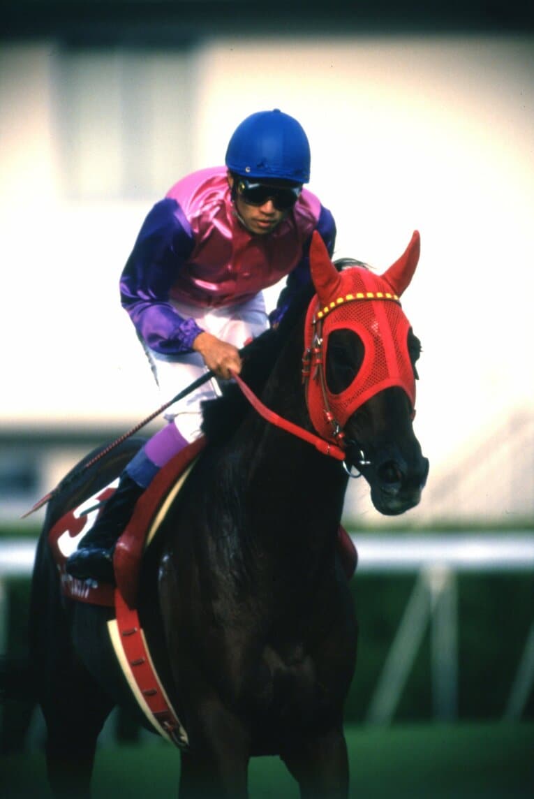 1996年京都大賞典、マーベラスサンデー　©Keiji Ishikawa