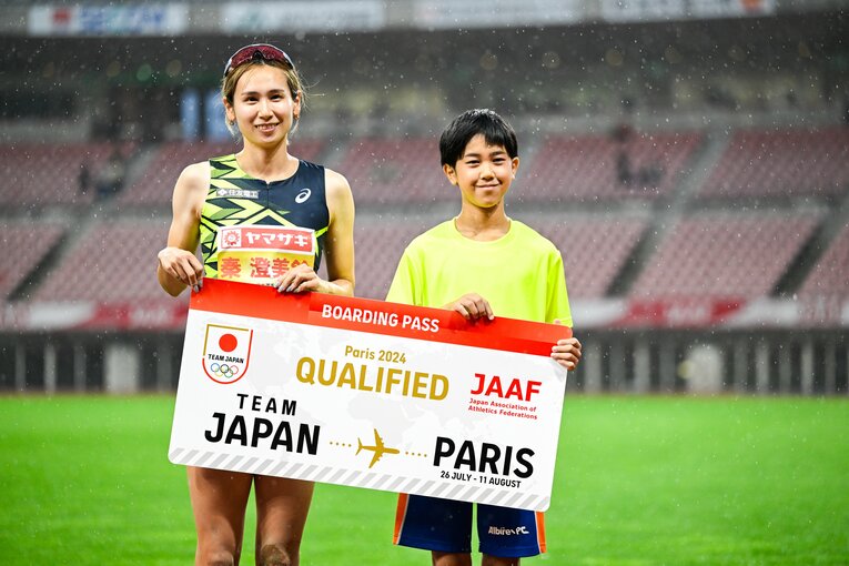 パリ五輪では決勝進出、メダル獲得の期待もかかる　©Asami Enomoto