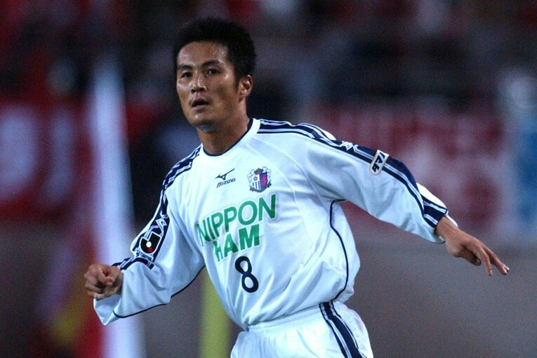 現役時代の森島寛晃（現セレッソ大阪社長）